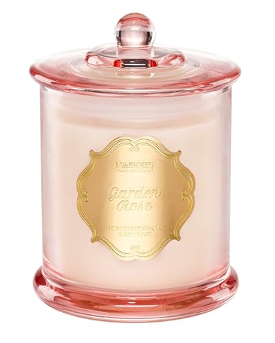 M&SENSE Vela perfumada para jardín rosa