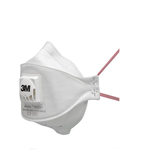 3M 9332+SV Mascarilla Autofiltrante para