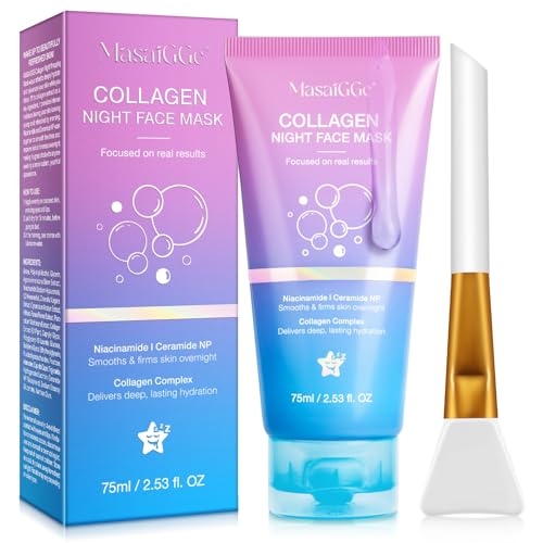 Mascarilla de Colágeno,Collagen Night Wrapping