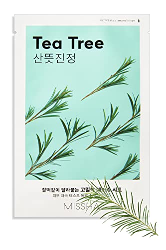 Missha Airy Fit Sheet Mask (Tea Tree) mascarilla