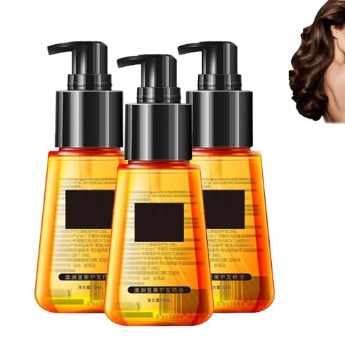 Aceite de argán para el cabello, fórmula no