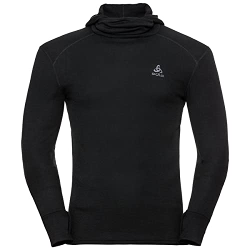Odlo Hombre Camisa de manga larga con mascarilla