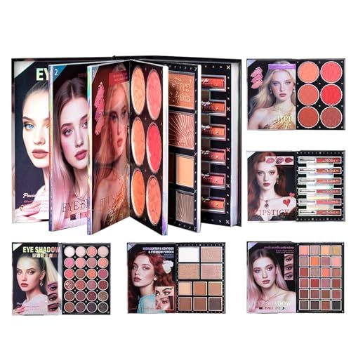 Paleta De Maquillaje En Forma De Libro - Sombra De