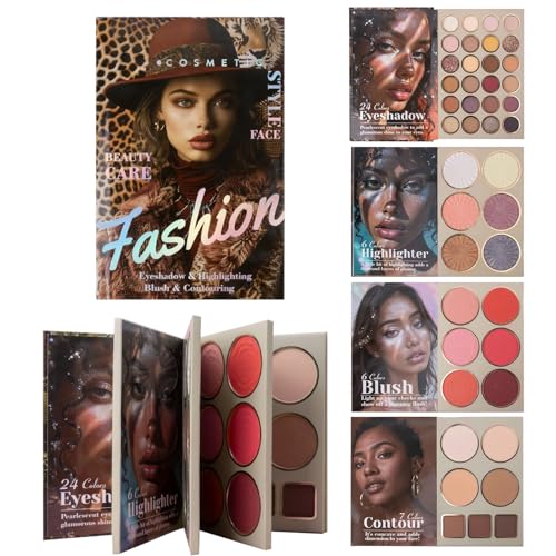 Paleta De Maquillaje,Sombra de Ojos Mate Brillante