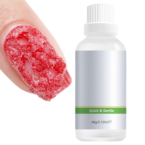Removedor de esmalte de uñas, 60 ml limpiador de