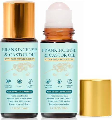 Roll-on de Incienso y Aceite de Ricino: Reafirma y