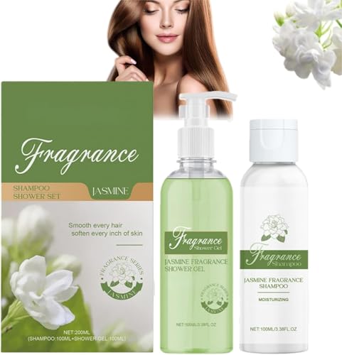 Set de Gel de Ducha y Champú de Jazmín, Gel de