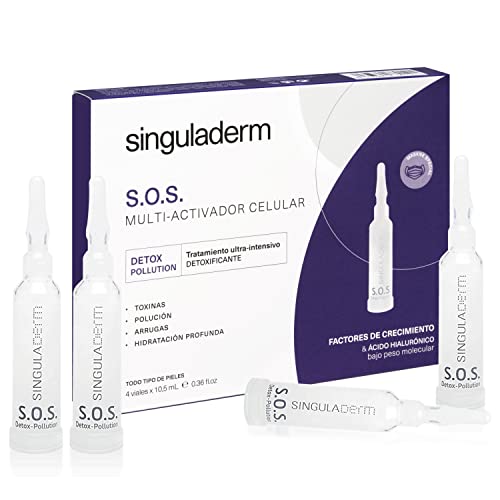 Singuladerm - S.O.S Detox-Pollution 4 viales x