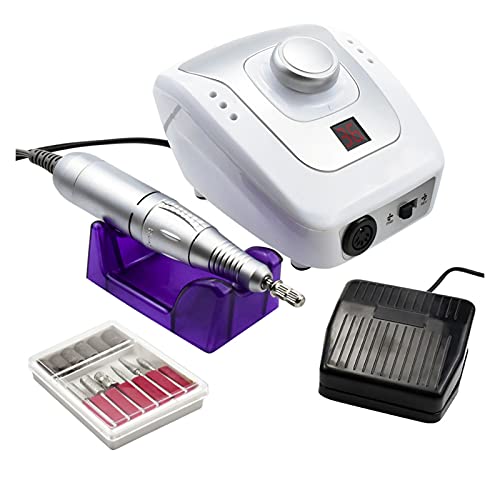 HRYHWASE 32W 35000RPM Taladro eléctrico para uñas