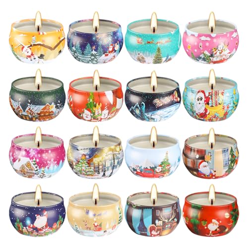 Vela De Navidad - 16 Piezas Difusor De De Té De