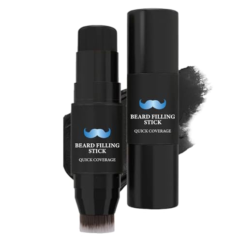 WJnflQN Lápiz para rellenar barba, crema y pincel