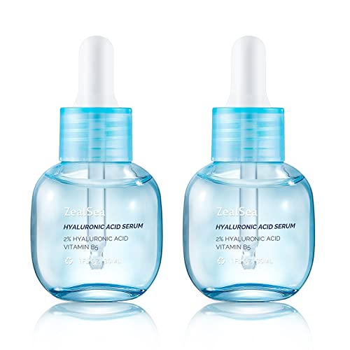 ZealSea Serum Facial de Acido Hialuronico 30ml x2,