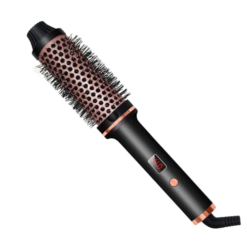 Asyduey Cepillo Rizador de Pelo con Doble PTC,