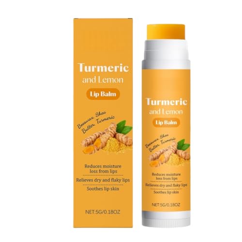 Bálsamo Labial de Limón y Cúrcuma. Bálsamo labial