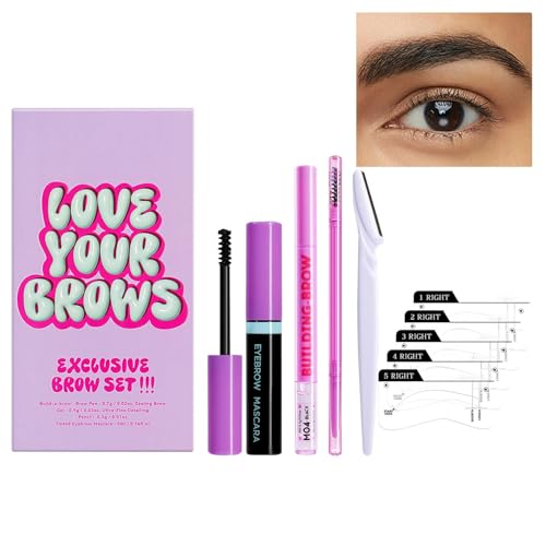 Kit de lápiz para cejas, kit de maquillaje para