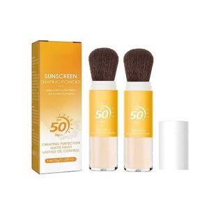 Protector solar mineral en polvo, recargable de